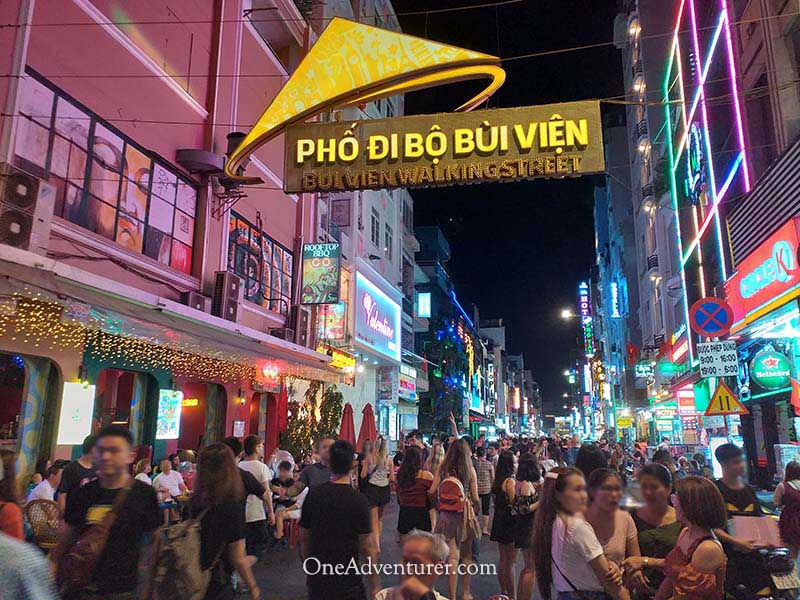 vietnam walking street