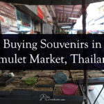 Buying Souvenirs in Amulet Market Thailand