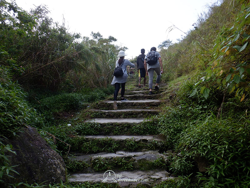 mt pinatubo one adventurer stairs