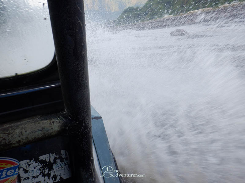 mt pinatubo 4x4 water splash one adventurer