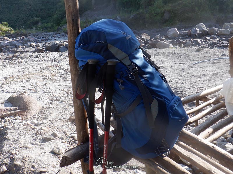 backpack hiking